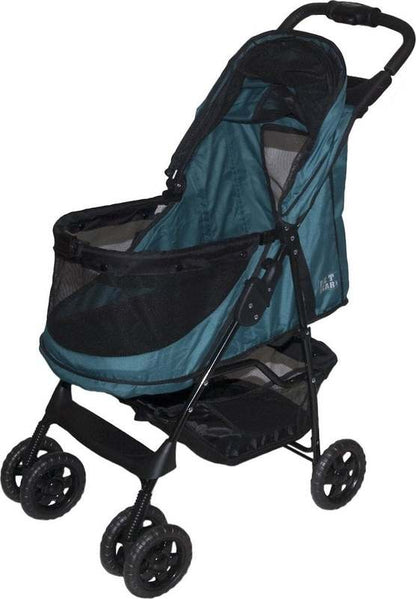 Pet Gear Happy Trails NO - ZIP Pet Stroller (Emerald Green) - Kidsy
