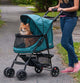 Pet Gear Happy Trails NO - ZIP Pet Stroller (Emerald Green) - Kidsy