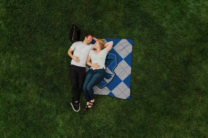 Picnic Time Harry Potter Ravenclaw Impresa Picnic Blanket (Black) - Kidsy