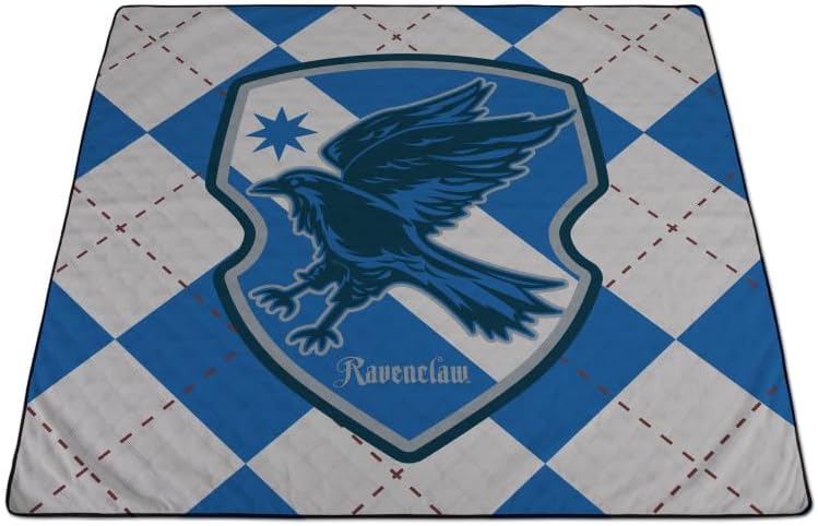Picnic Time Harry Potter Ravenclaw Impresa Picnic Blanket (Black) - Kidsy
