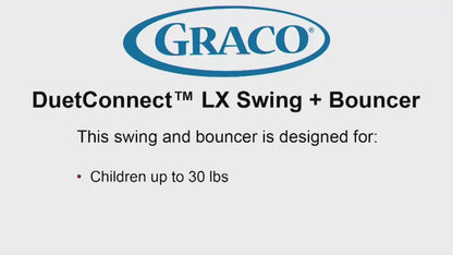 Graco DuetConnect LX Swing & Bouncer (Redmond)