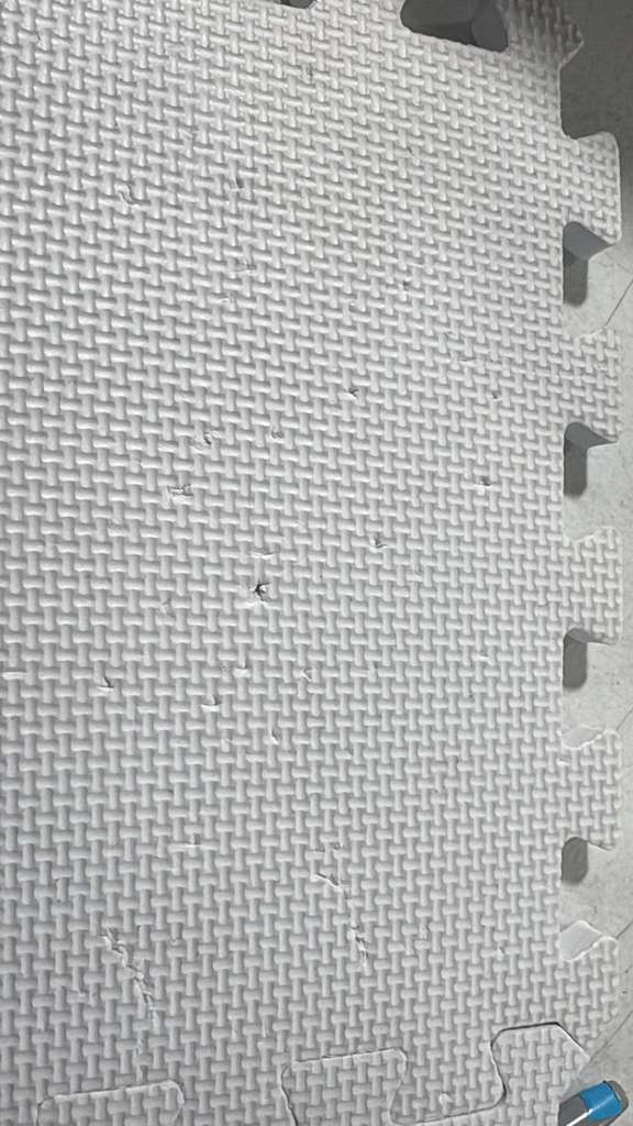 ProSource Foam Puzzle Floor Play Mat (Black/Grey/White) - Kidsy