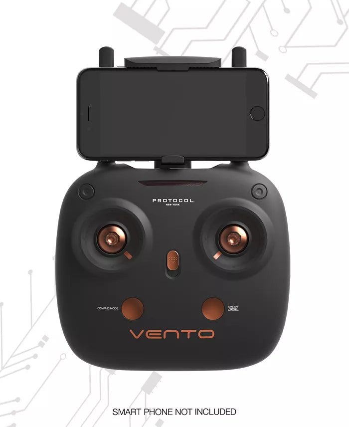 Protocol Vento Wifi Drone with Live Streaming Camera - Black - Kidsy