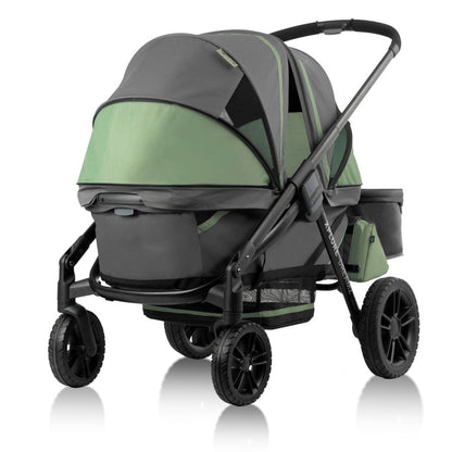 New Pivot Xplore Dreamz All-Terrain Stroller Wagon with Bassinet Insert