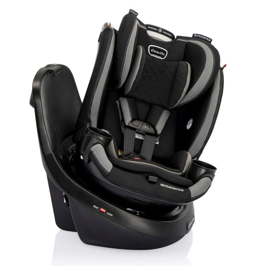 New Revolve360 Slim 2-in-1 Rotational Car Seat with Quick Clean Cover