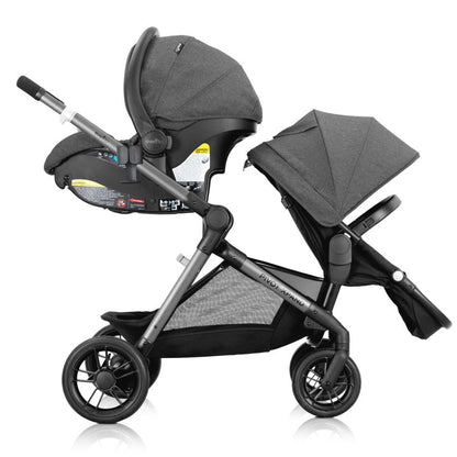 New Pivot Xpand Modular Travel System with LiteMax Infant Car Seat