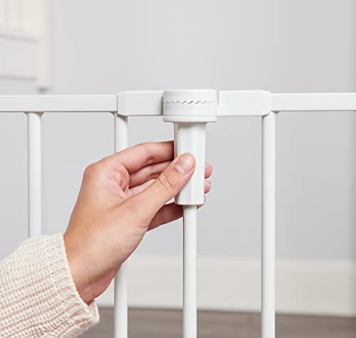 Regalo 144 - Inch Super Wide Adjustable Baby Gate and Play Yard (White) - Kidsy