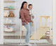 Regalo 76 Inch Super Wide Configurable Baby Gate (White) - Kidsy