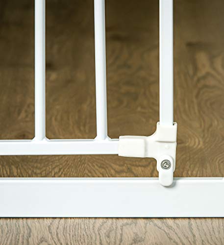 Regalo Baby Gate – 37" Extra Tall Walk Thru (White) - Kidsy