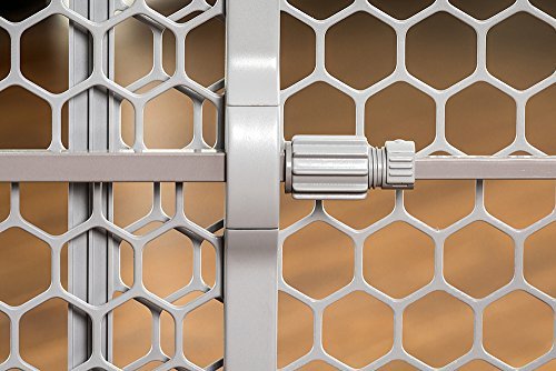 Regalo Easy Fit Adjustable Extra Wide Baby Gate (Gray) - Kidsy