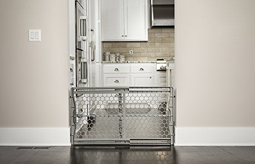 Regalo Easy Fit Adjustable Extra Wide Baby Gate (Gray) - Kidsy
