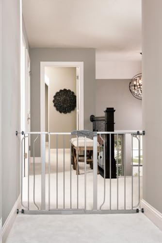 Regalo Easy Step 49 - Inch Extra Wide Baby Gate (Platinum) - Kidsy