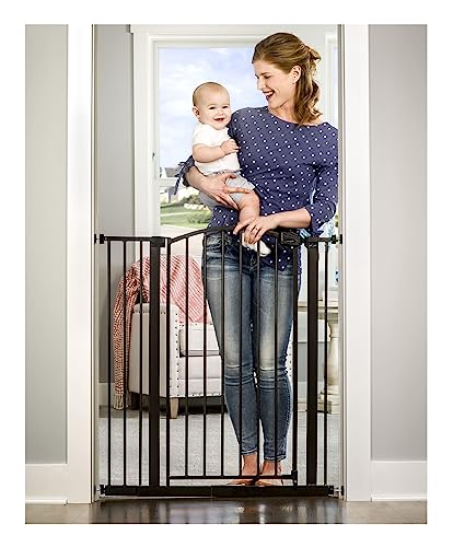 FINAL SALE New Regalo Easy Step Extra Tall Baby Gate 36" Tall, 29" to 35" Wide (Bronze)