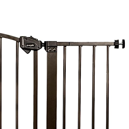 Regalo Easy Step Extra Tall Baby Gate 36" (Bronze) - Kidsy
