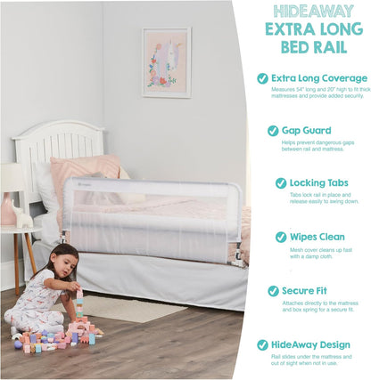 Regalo HideAway Extra Long Bed Rail - Kidsy
