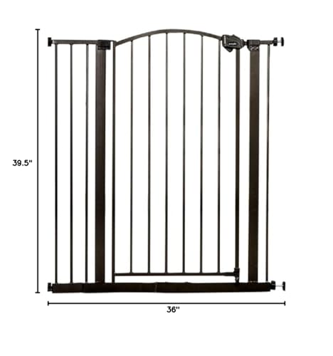 Regalo Home Accents Extra Tall Gate (Bronze) - Kidsy