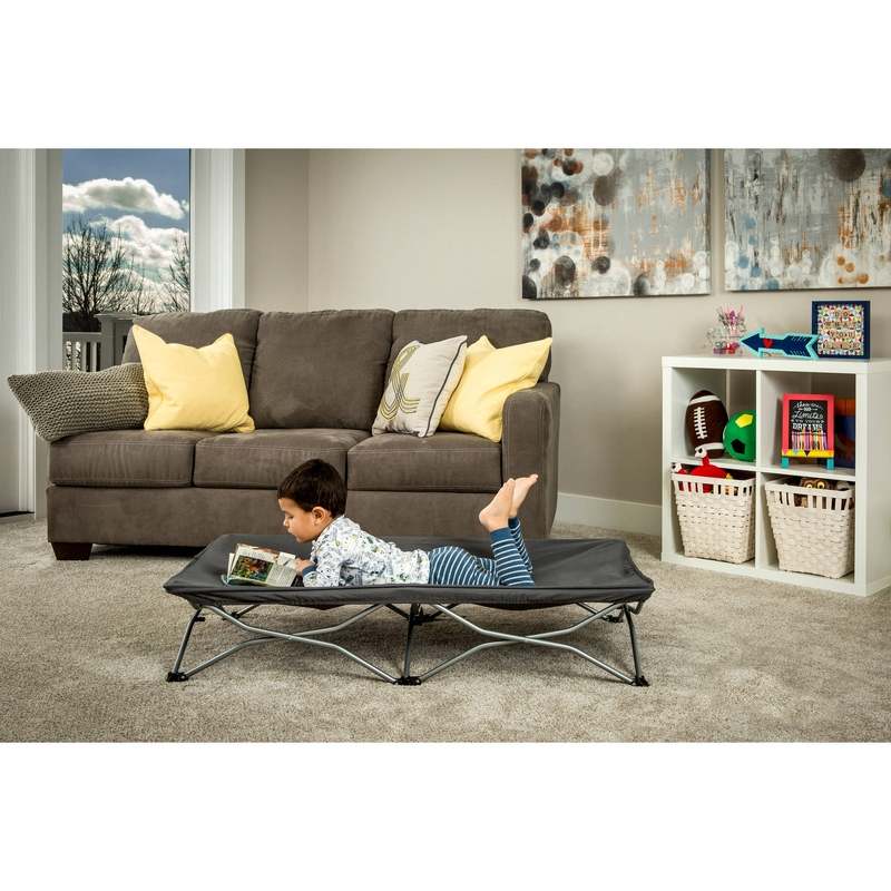 Regalo My Cot Portable Travel Bed (Grey) - Kidsy