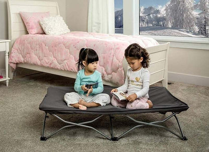 Regalo My Cot Portable Travel Bed (Grey) - Kidsy