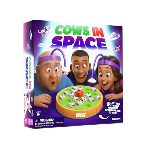 Relatable Cows In Space Electronic 2 Player Board Game - Kidsy