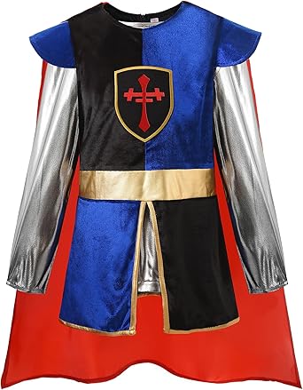 ReliBeauty Kids Knight Costume for Boys and Girls (3T/100) - Kidsy