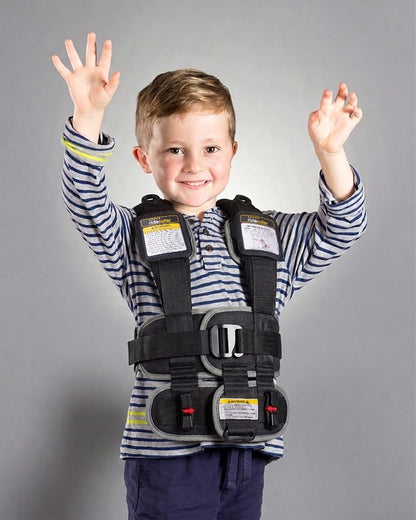 RideSafer Gen 6 Travel Vest (Black, Small) - Kidsy