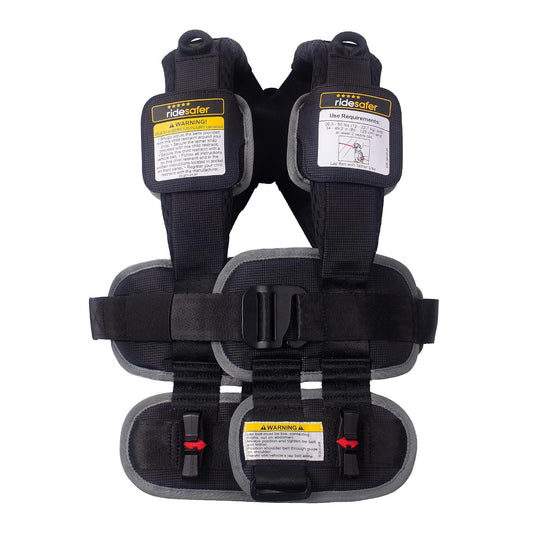 RideSafer Gen 6 Travel Vest (Black, Small) - Kidsy