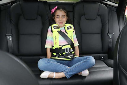 RideSafer Small Yellow Portable Car Seat (S, Yellow) - Kidsy