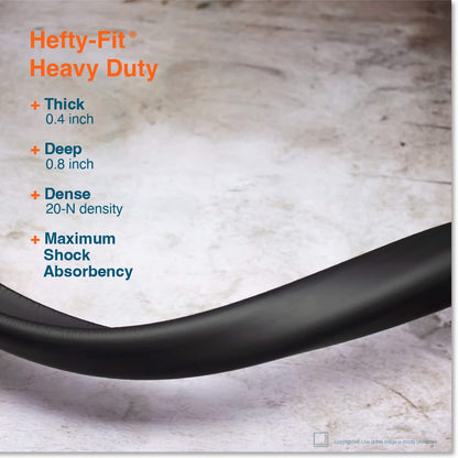 Roving Cove HeftyFit 6 - Foot Edge Protector for Baby Proofing (Onyx Black) - Kidsy