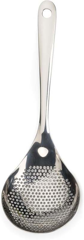 RSVP International Endurance Pierced Straining Spoon (Stainless Steel) - Kidsy