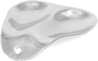 RSVP Stainless Steel Double Spoon Rest (7 Inch) - Kidsy