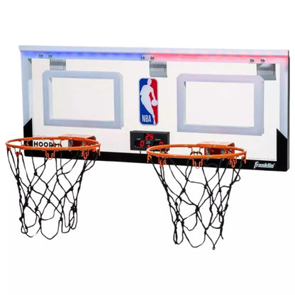 New NBA Dual Shot Pro Hoops - Over-the-Door Basketball Game (White)