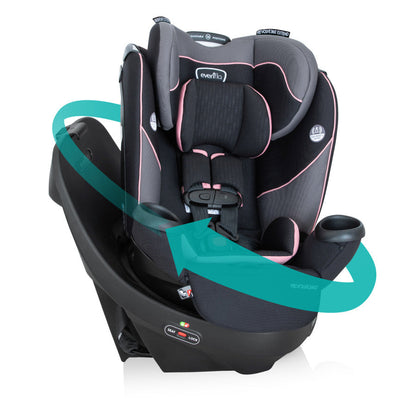 New Revolve360 Rotational All-In-One Convertible Car Seat