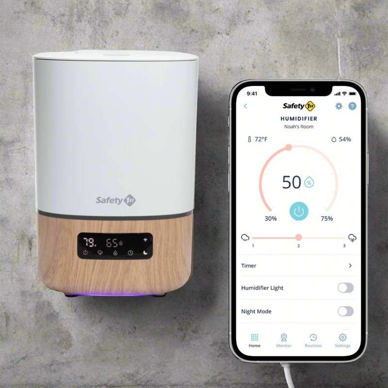 Safety 1ˢᵗ Smart Humidifier (White) - Kidsy