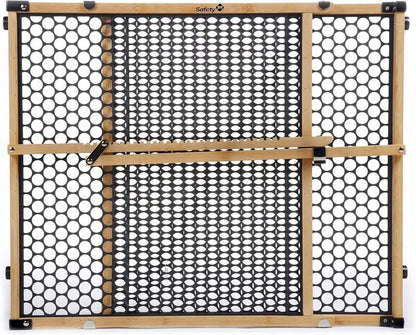 Safety 1st Bamboo Gate 24" Tall, 28" - 42" Wide (Black) - Kidsy