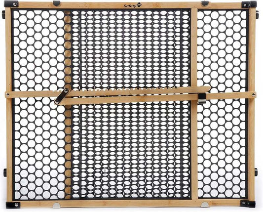 Safety 1st Bamboo Gate 24" Tall, 28" - 42" Wide (Black) - Kidsy