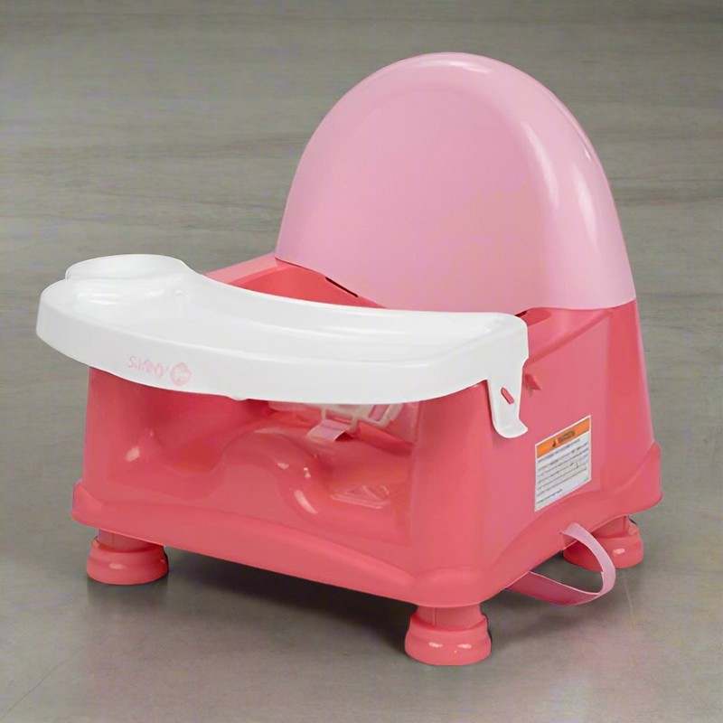 Safety 1st Easy Care Swing Tray Feeding Booster (Coral Crush) - Kidsy