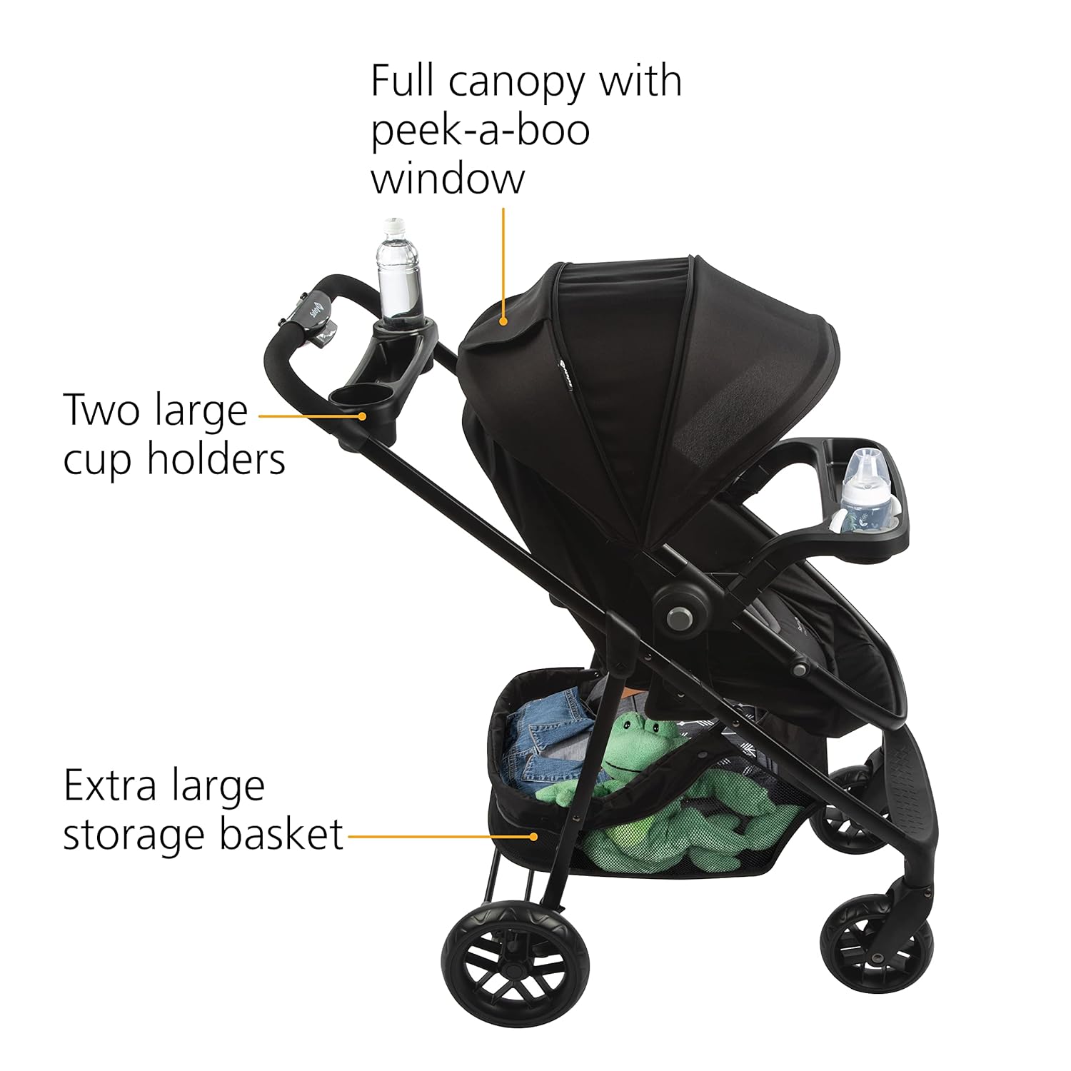 Safety 1st Grow and Go Flex 8 - in - 1 Travel System Foundry & onBoard 35 LT Adjustable Infant Car Seat Base - Kidsy