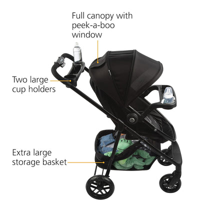 Safety 1st Grow and Go Flex 8 - in - 1 Travel System Foundry & onBoard 35 LT Adjustable Infant Car Seat Base - Kidsy