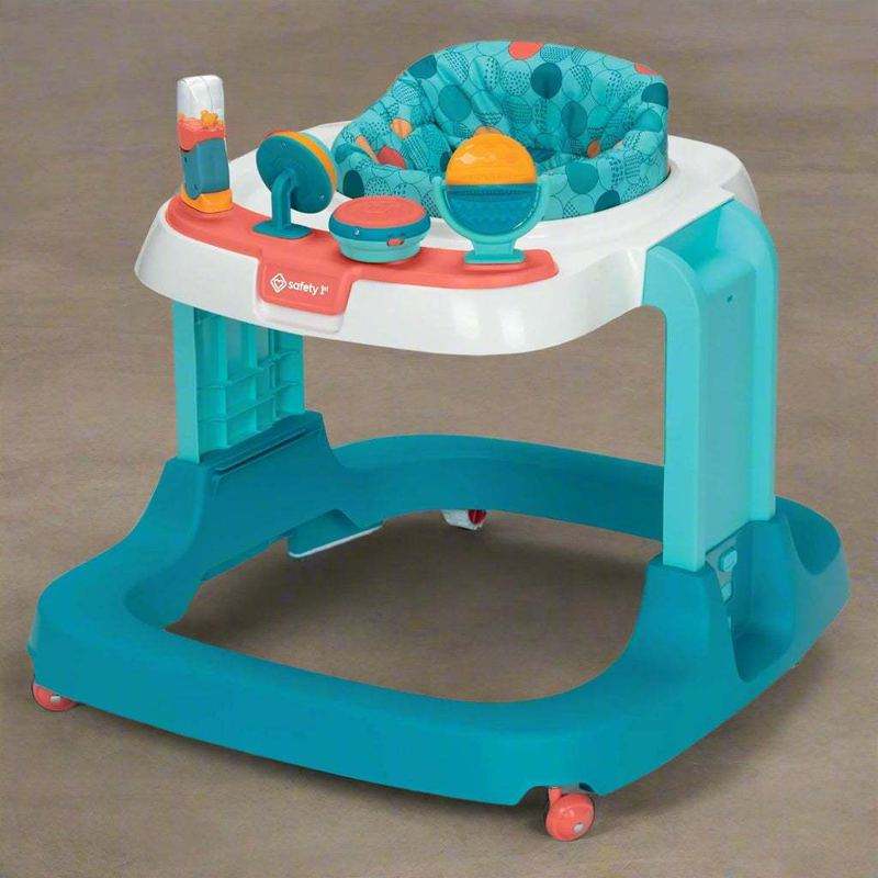 New Safety 1st Ready, Set, Walk! DX Developmental Walker (Spotlight Teal 2)