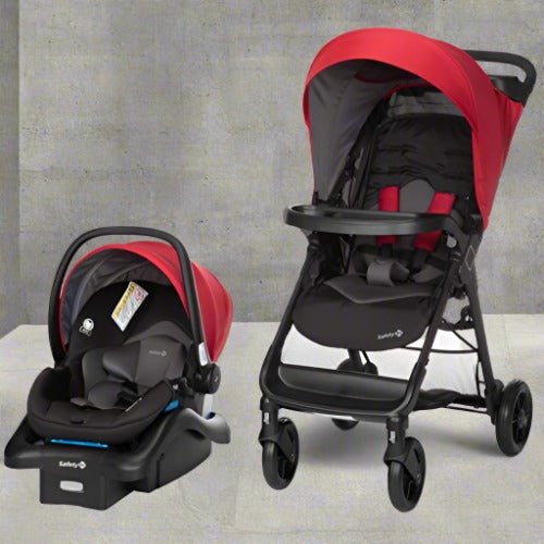 Safety 1st Smooth Ride Travel System (Black Cherry) - Kidsy
