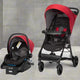 Safety 1st Smooth Ride Travel System (Black Cherry) - Kidsy
