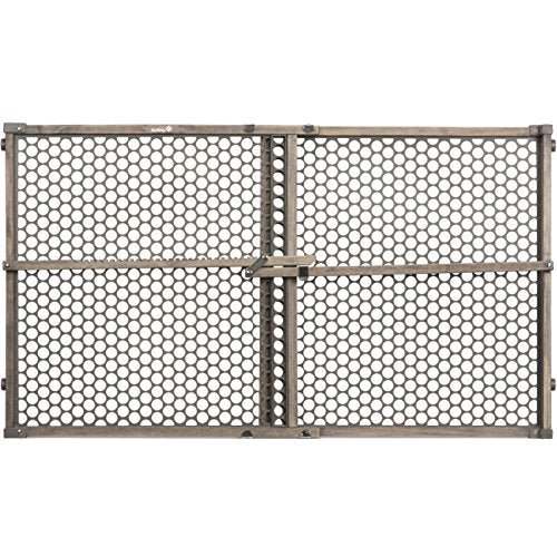 Safety 1st Vintage Wood Baby Gate (Grey) - Kidsy