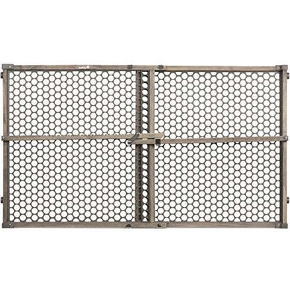 Safety 1st Vintage Wood Baby Gate (Grey) - Kidsy