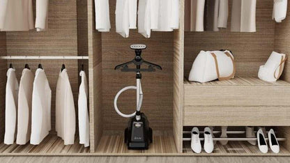 SALAV X3 Commercial Garment Steamer with Foot Pedals, 3L Tank (Navy) - Kidsy