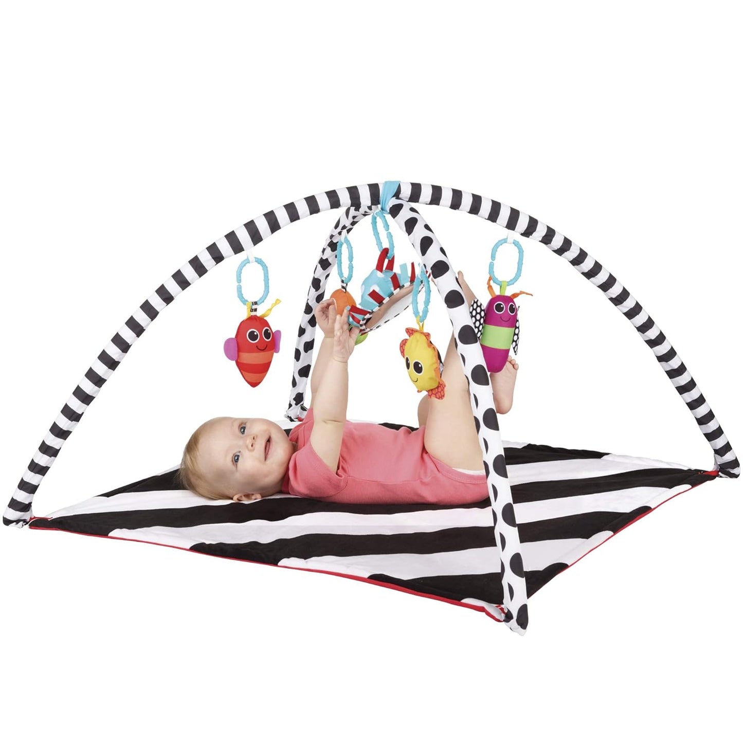 Sassy Black & White Tummy Time Playmat - Kidsy