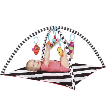 Sassy Black & White Tummy Time Playmat - Kidsy