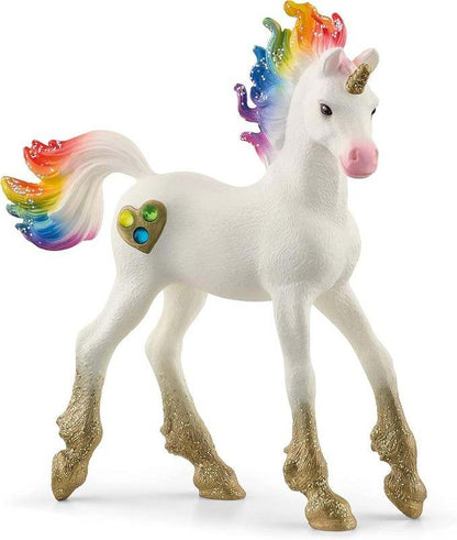 Schleich Bayala Rainbow Unicorn Foal Toy - Kidsy
