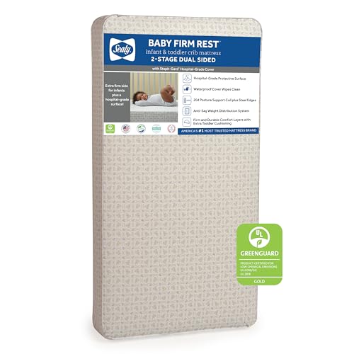 Sealy Baby Firm Rest Crib Mattress (52x28") - Kidsy