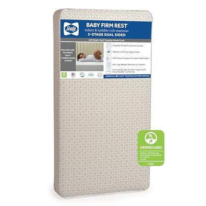 Sealy Baby Firm Rest Crib Mattress (52x28") - Kidsy