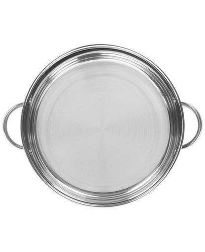 Sedona Kitchen 10 - Qt Stainless Steel Casserole & Lid (Silver) - Kidsy